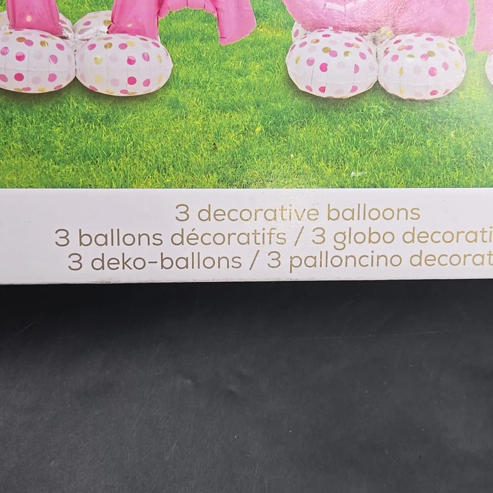 NEW Anagram It's A Girl Decorative Balloons